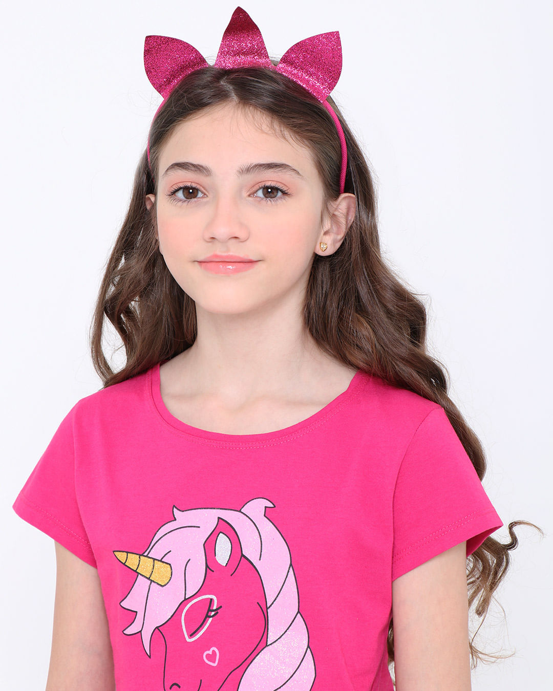 Blusa-Infantil-Com-Brinde-de-Tiara-Unicornio-Rosa