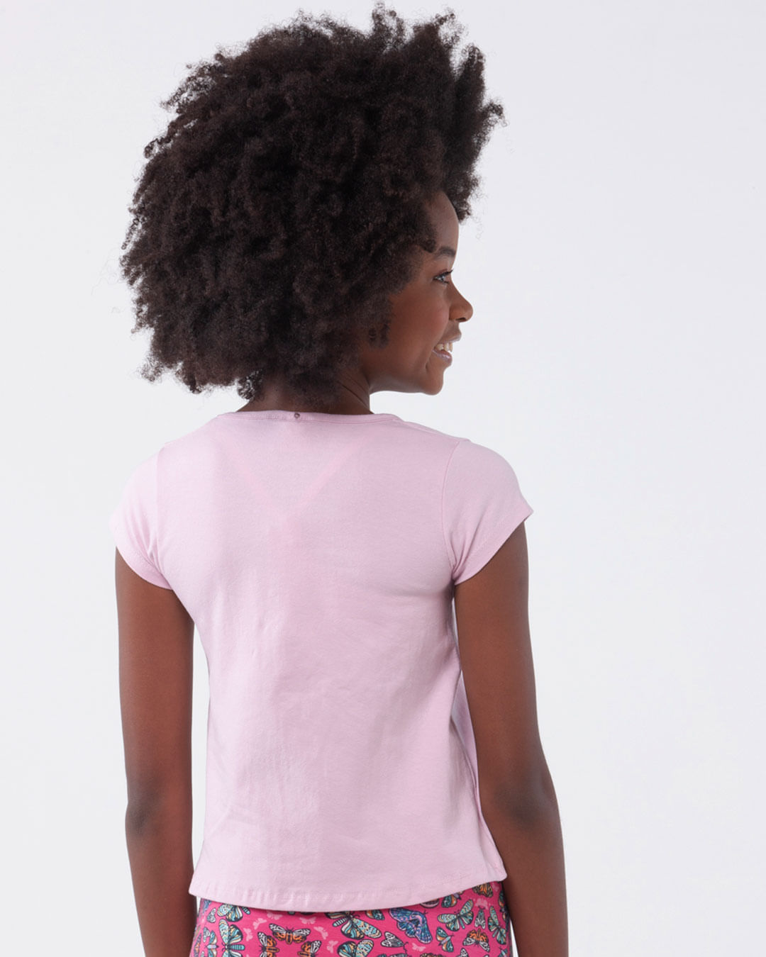 Blusa-Infantil-Unicornio-Born-To-Sparkle-Rosa