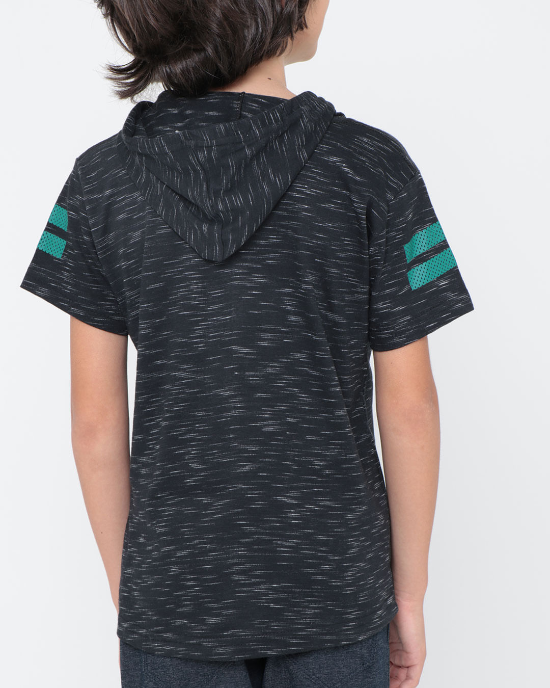 Camiseta-Infantil-Com-Capuz-Flame-Preta