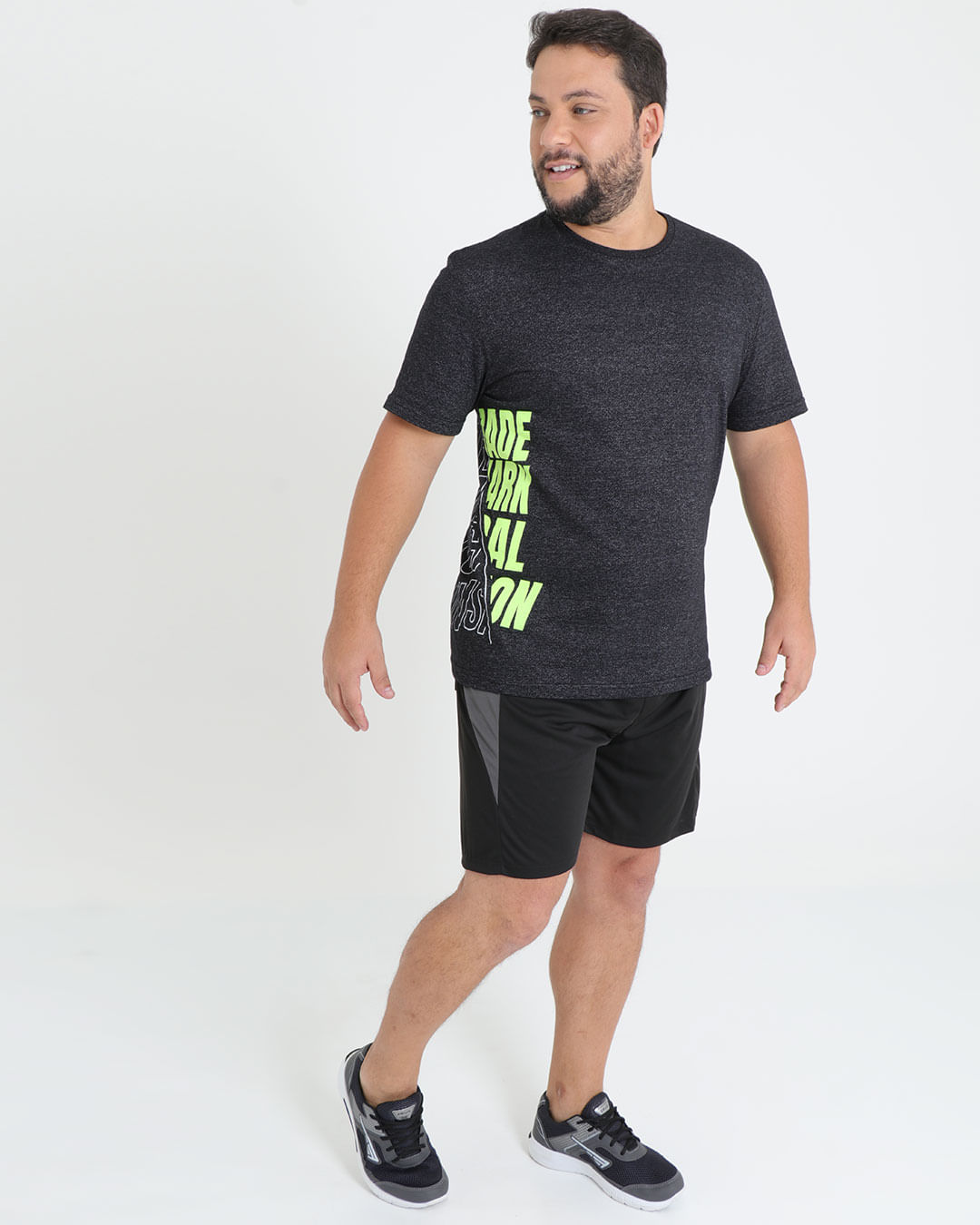 Bermuda-Masculina-Plus-Size-Recorte-Neon-Preta
