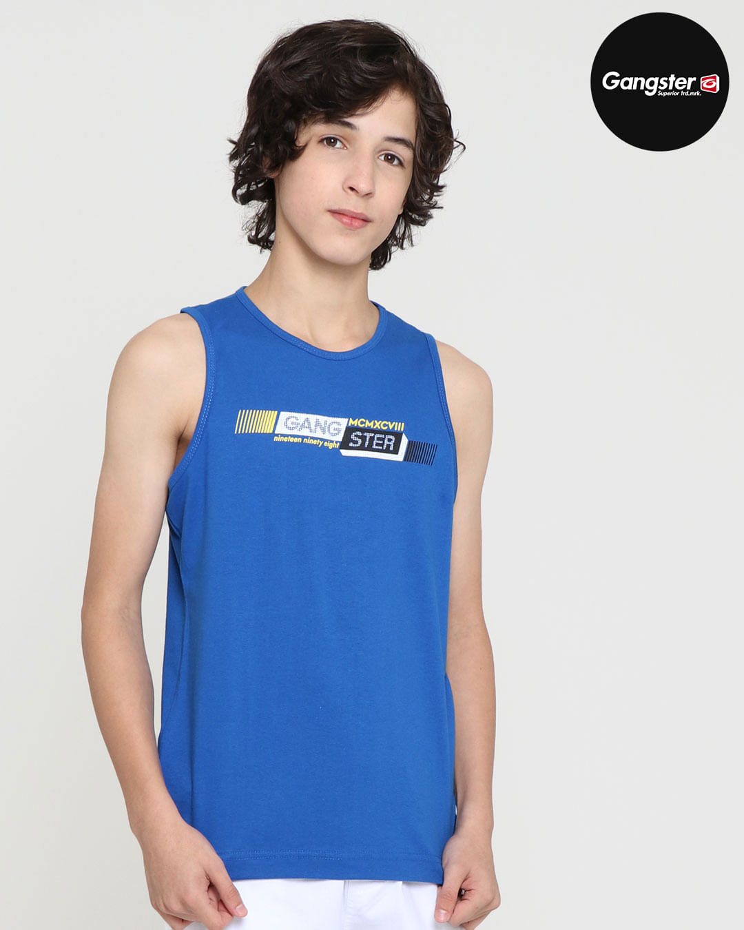 Regata-Juvenil-Estampada-Gangster-Azul