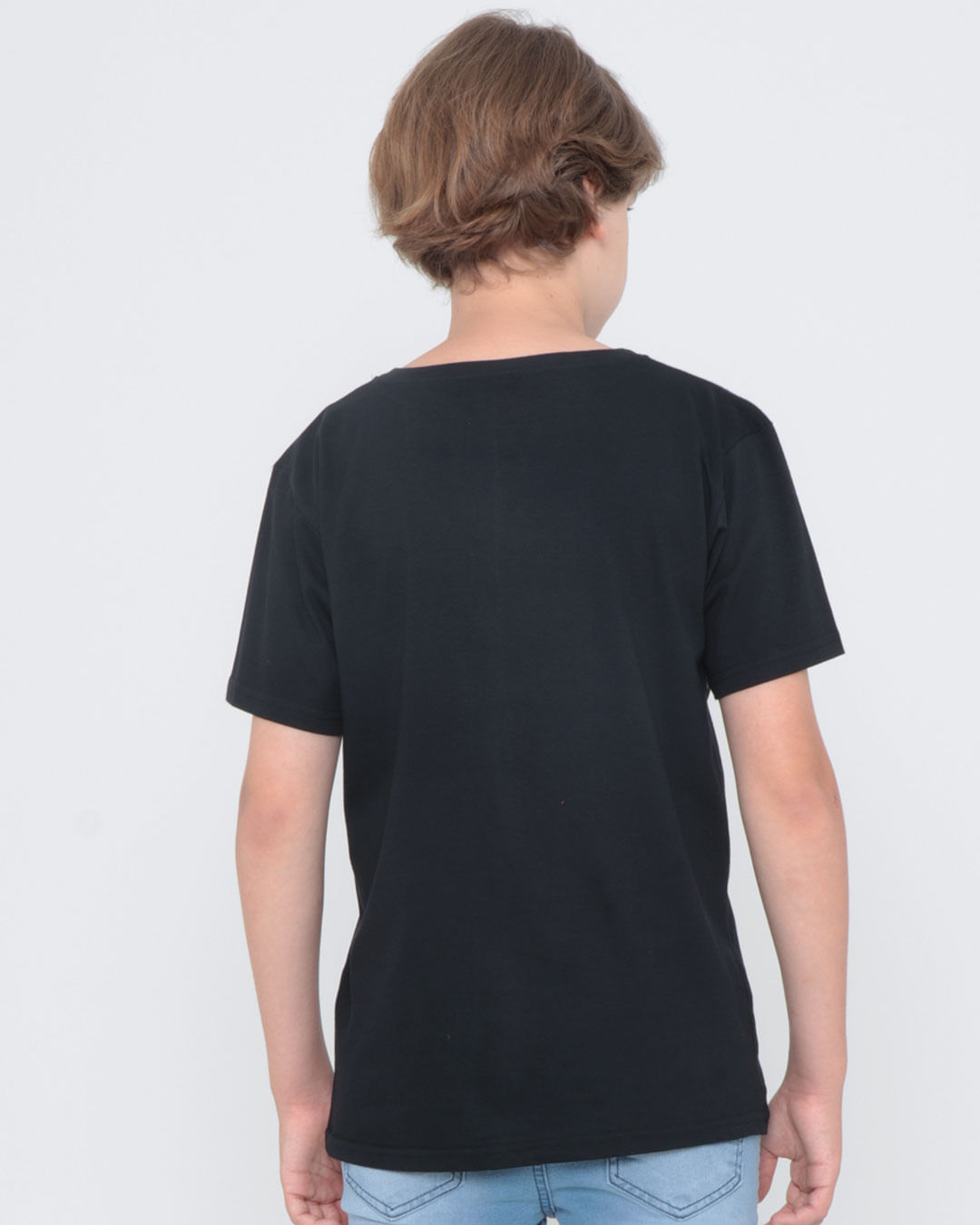Camiseta-Juvenil-Skateboard-Preta