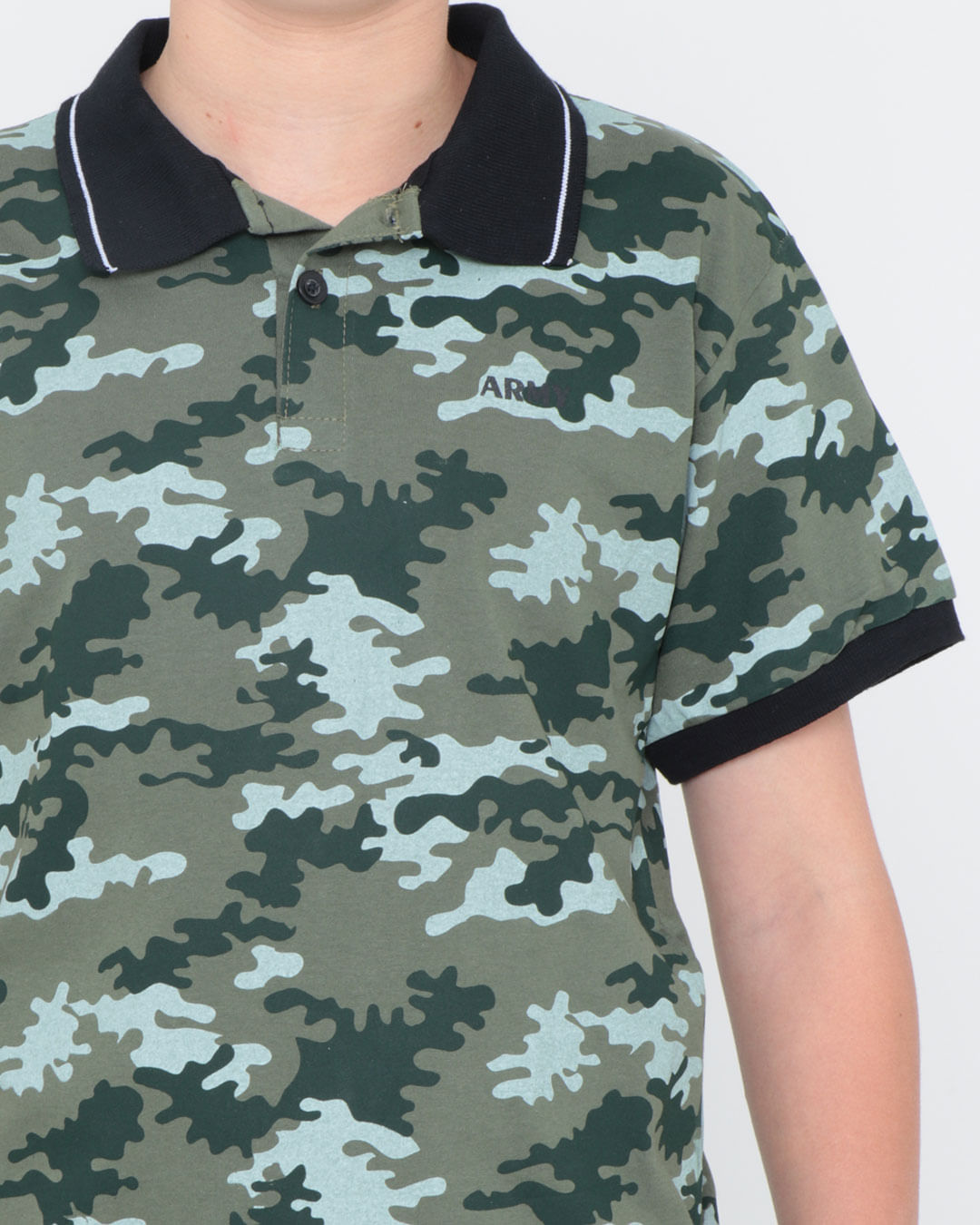 Polo-Juvenil-Camuflada-Verde-Militar