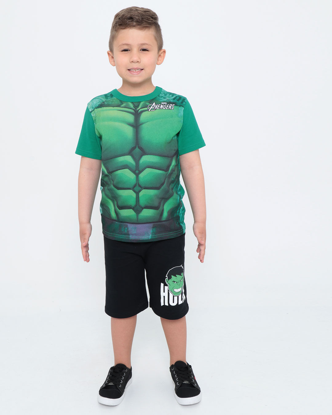 Camiseta-Infantil-Efeito-Musculos-Hulk-Marvel-Verde