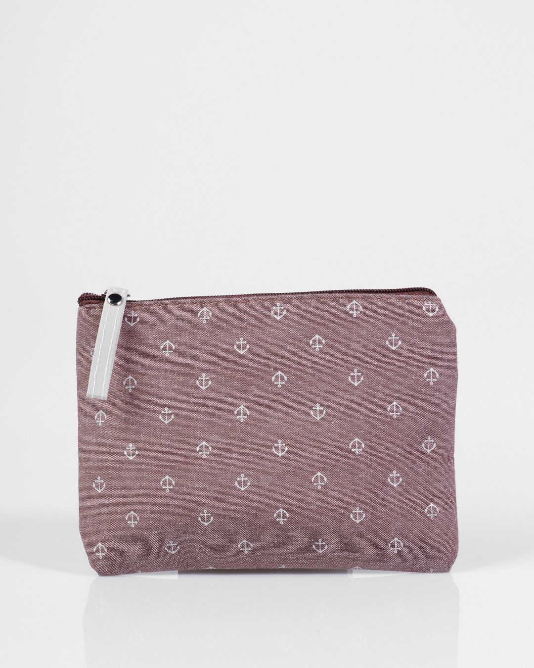 Necessaire-2010-Pequena-Estampada---Marrom-Medio