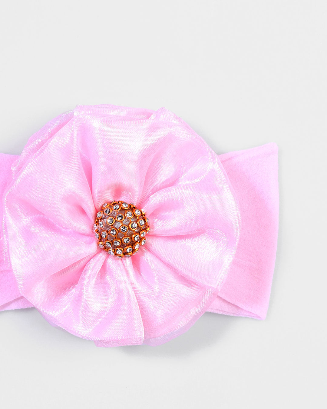 Faixa-De-Cabelo-Infantil-Flor-Organza-Rosa