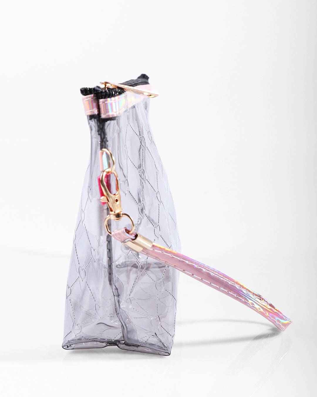 Necessaire-Transparente-Coracoes-Preta