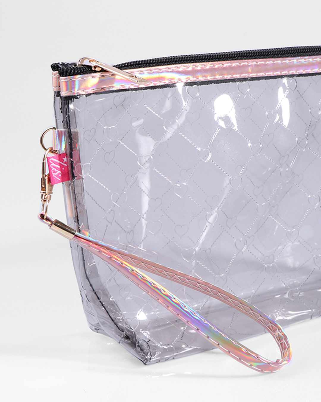 Necessaire-Transparente-Coracoes-Preta
