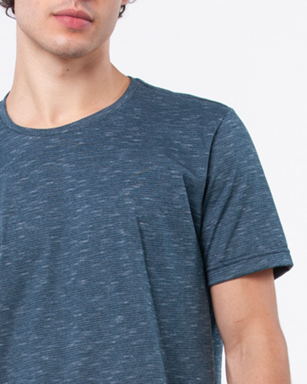 Camiseta-Basica-Mescla-Azul