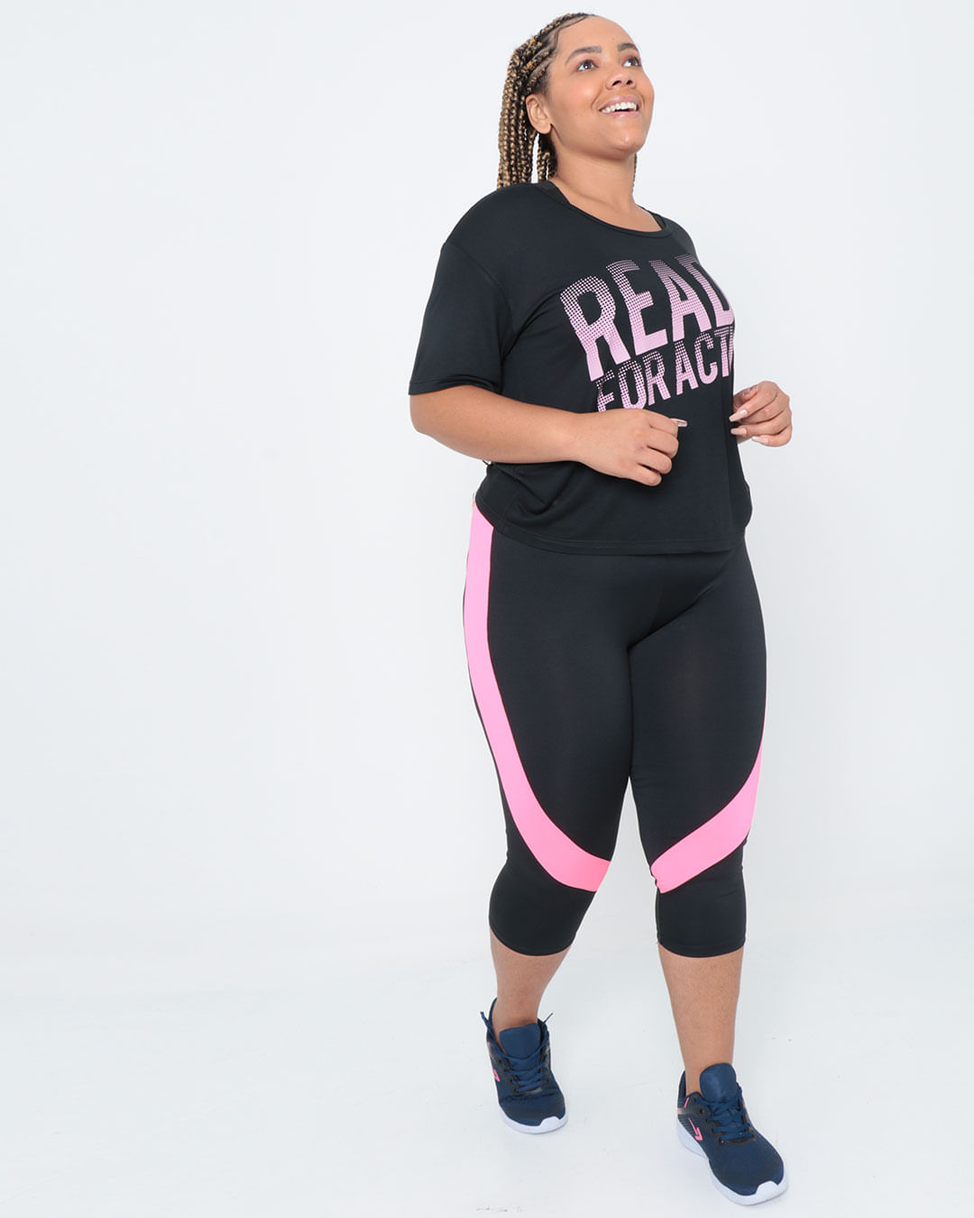 Blusa-Plus-Size-Fitness-Estampada-Preta