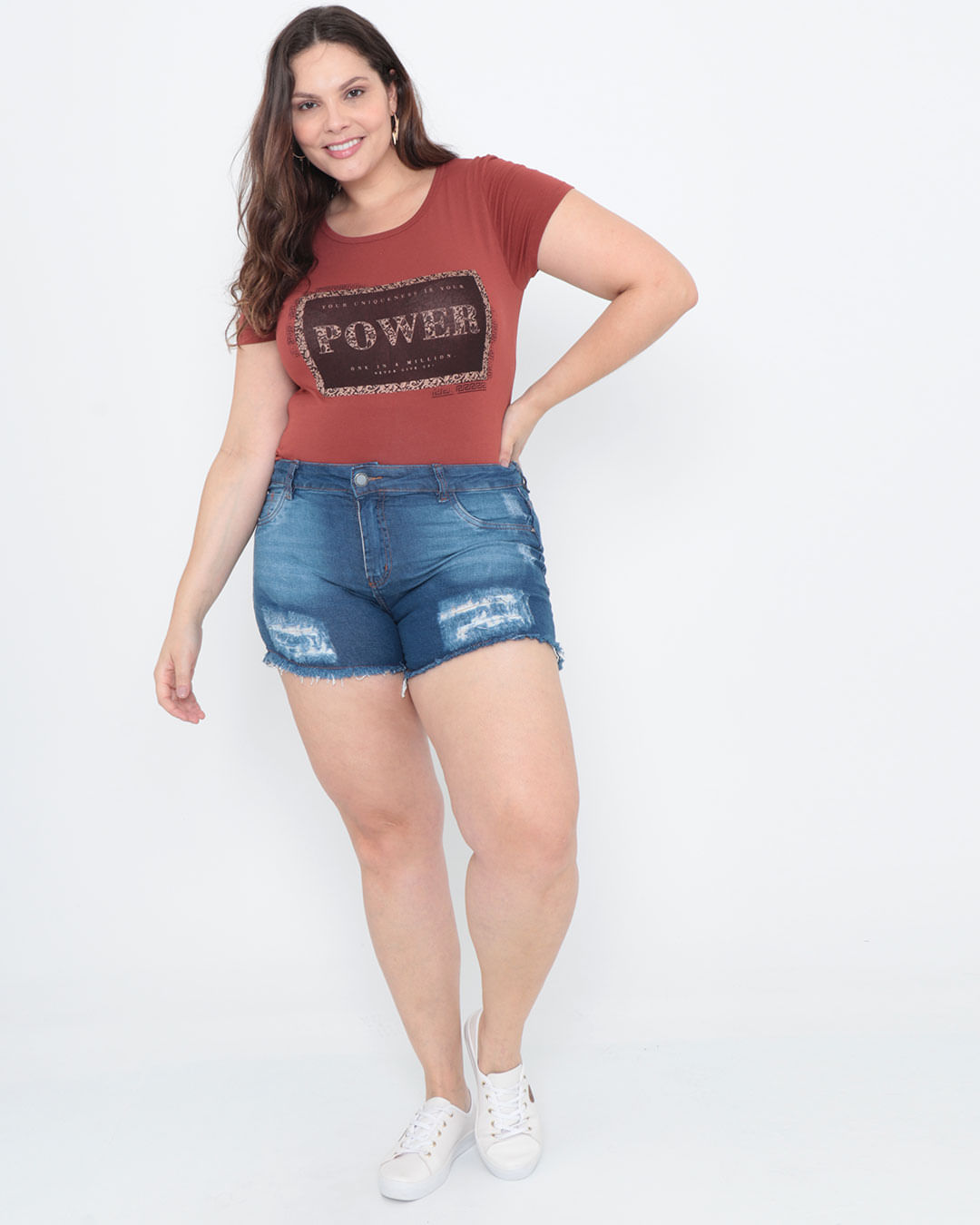 Short-Plus-Size-Destroyed-Azul