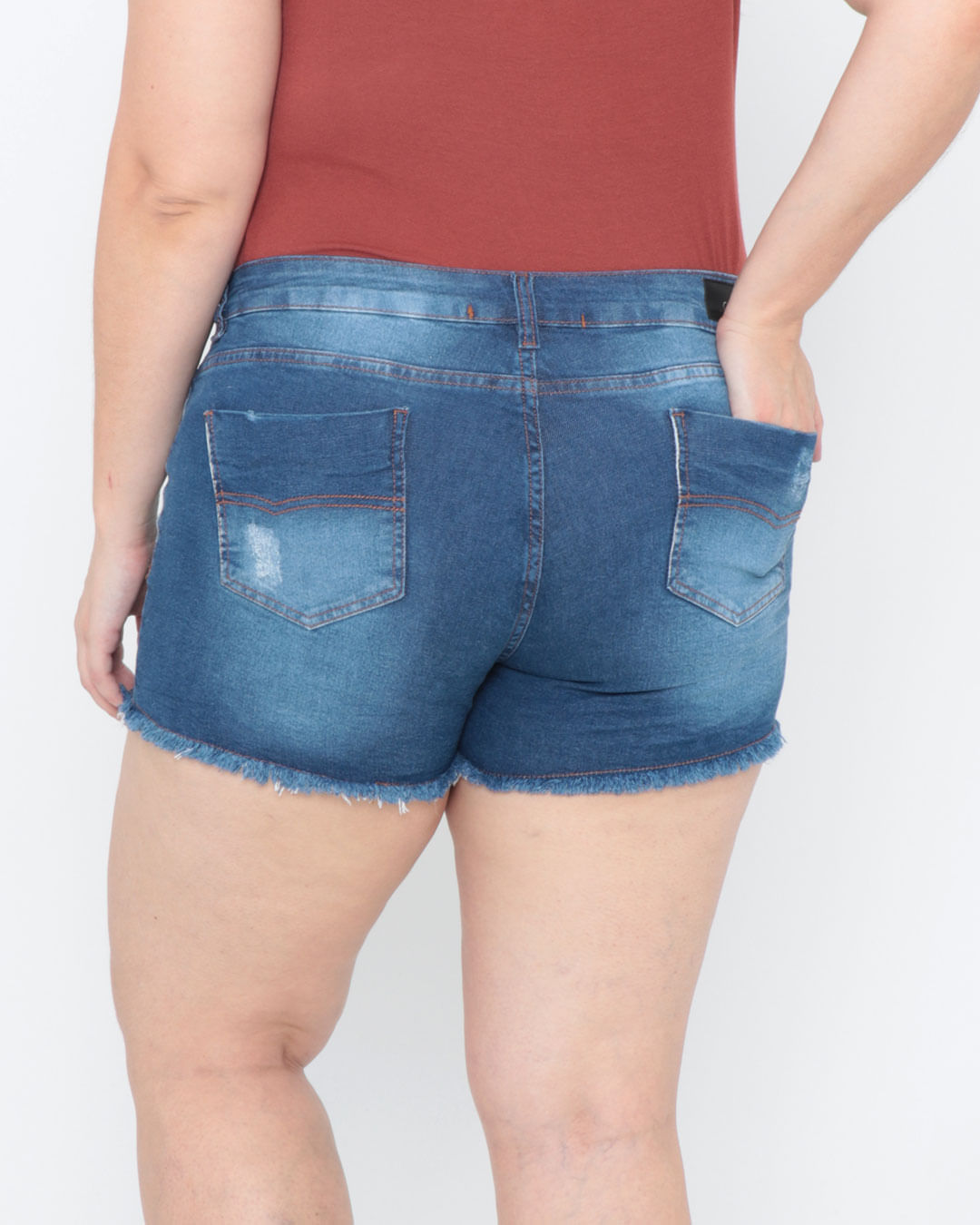 Short-Plus-Size-Destroyed-Azul