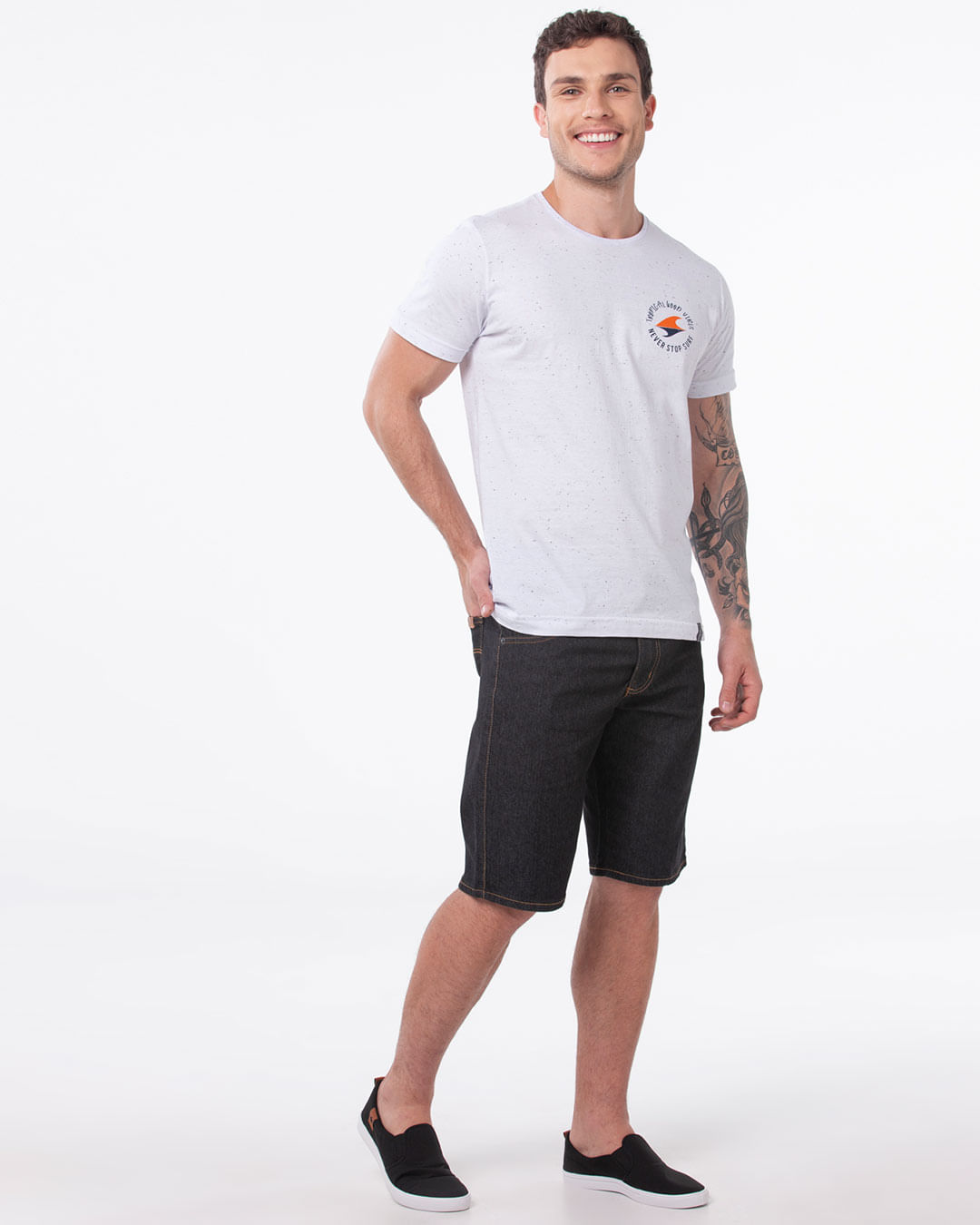 Bermuda-Jeans-Masculina-Basica-Azul-Escuro