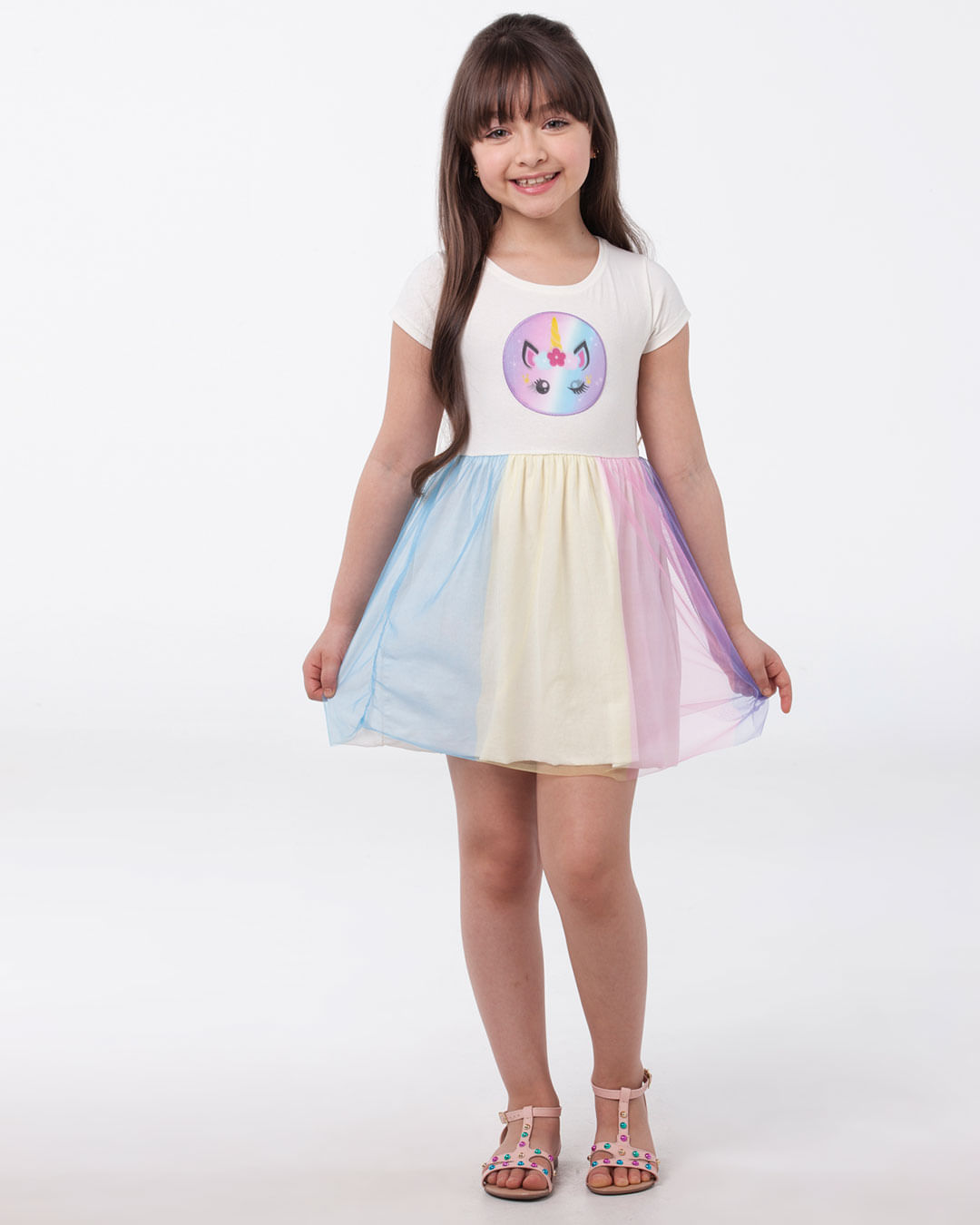 Vestido-Tule-Unicornio-Off-White