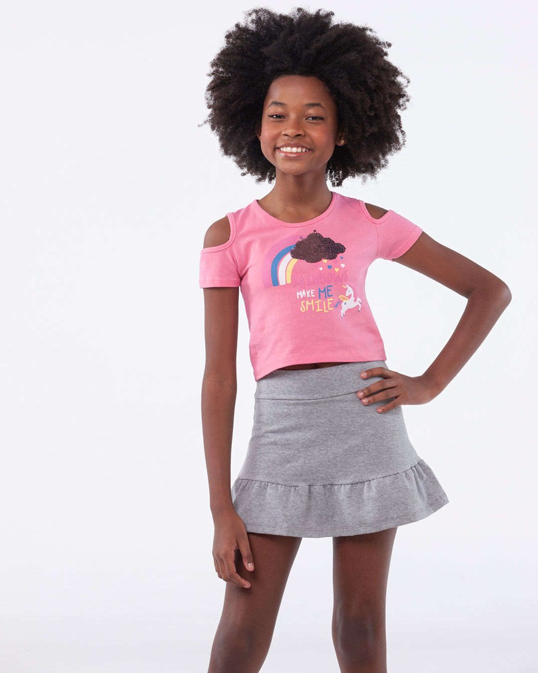 Blusa-Infantil-Open-Shoulder-Arco-Iris-Paete-Rosa