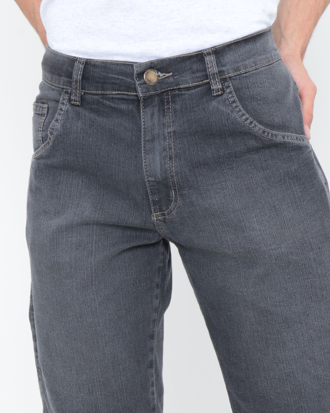 Bermuda-Jeans-Masculina-Preta