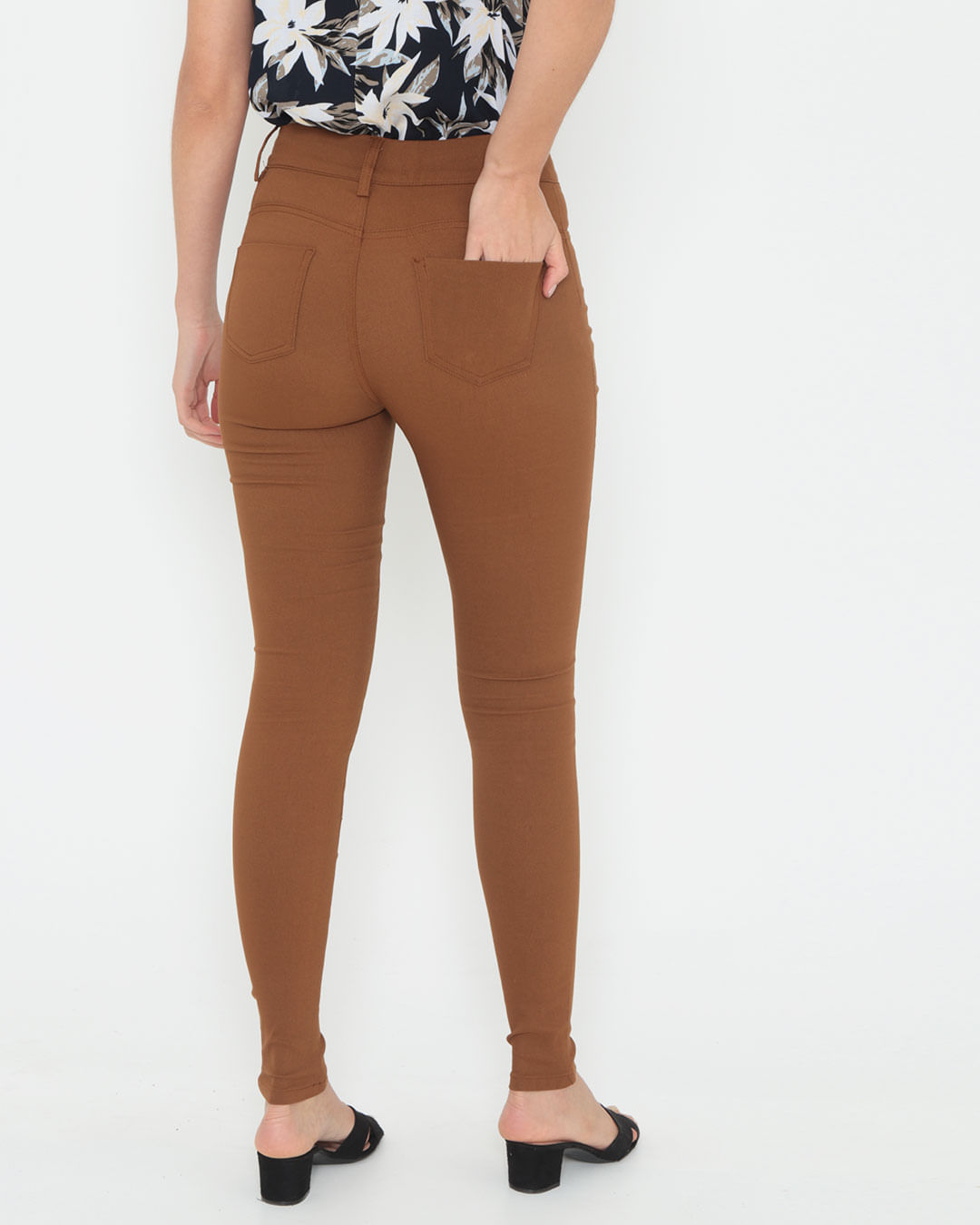 Calca-Feminina-Bengaline-Skinny-Marrom