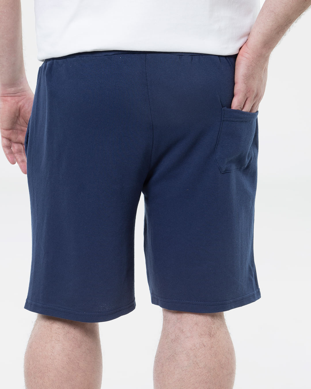 Bermuda-Plus-Size-Moletinho-Basica-Azul-Marinho