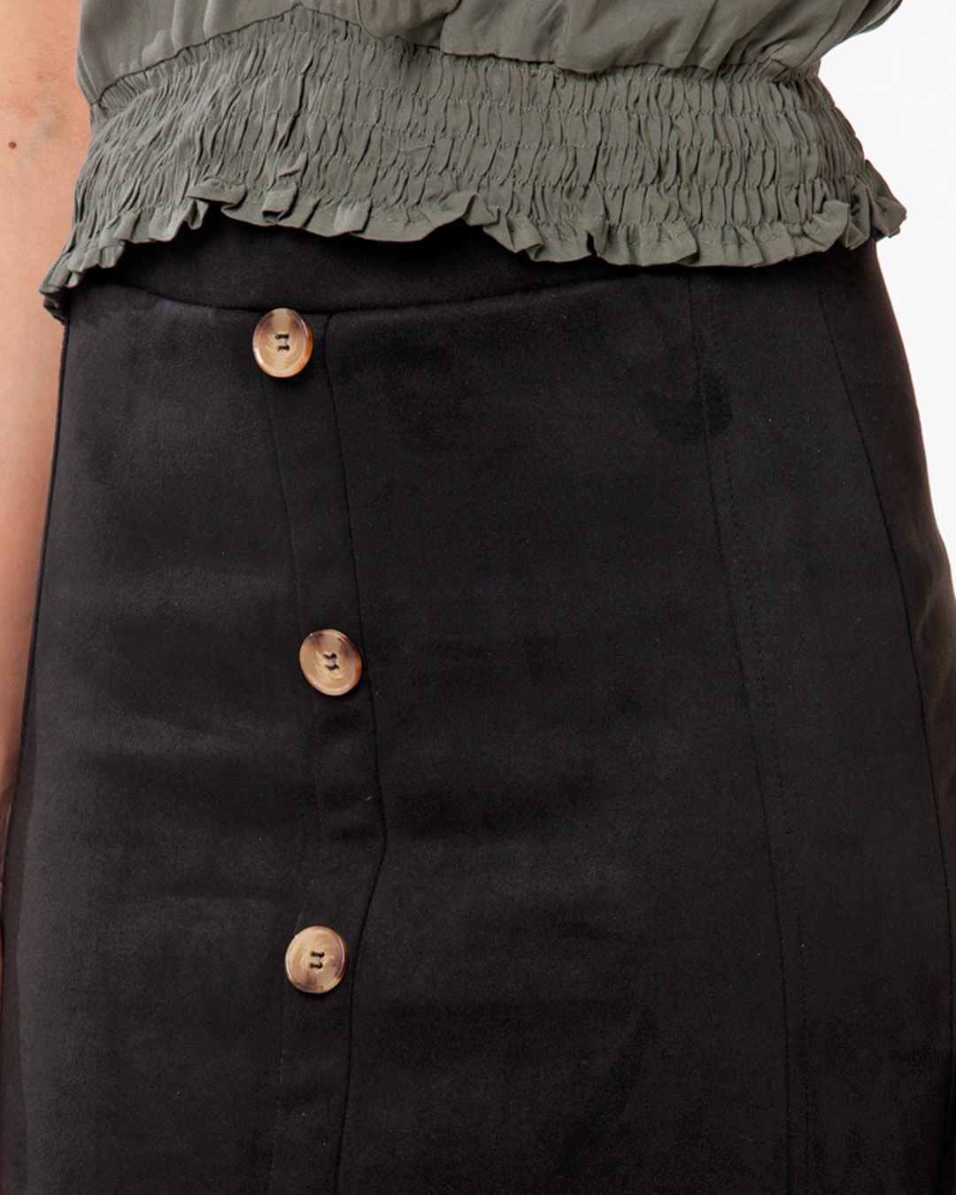 Saia-Suede-Curta-Com-Botoes-Preta
