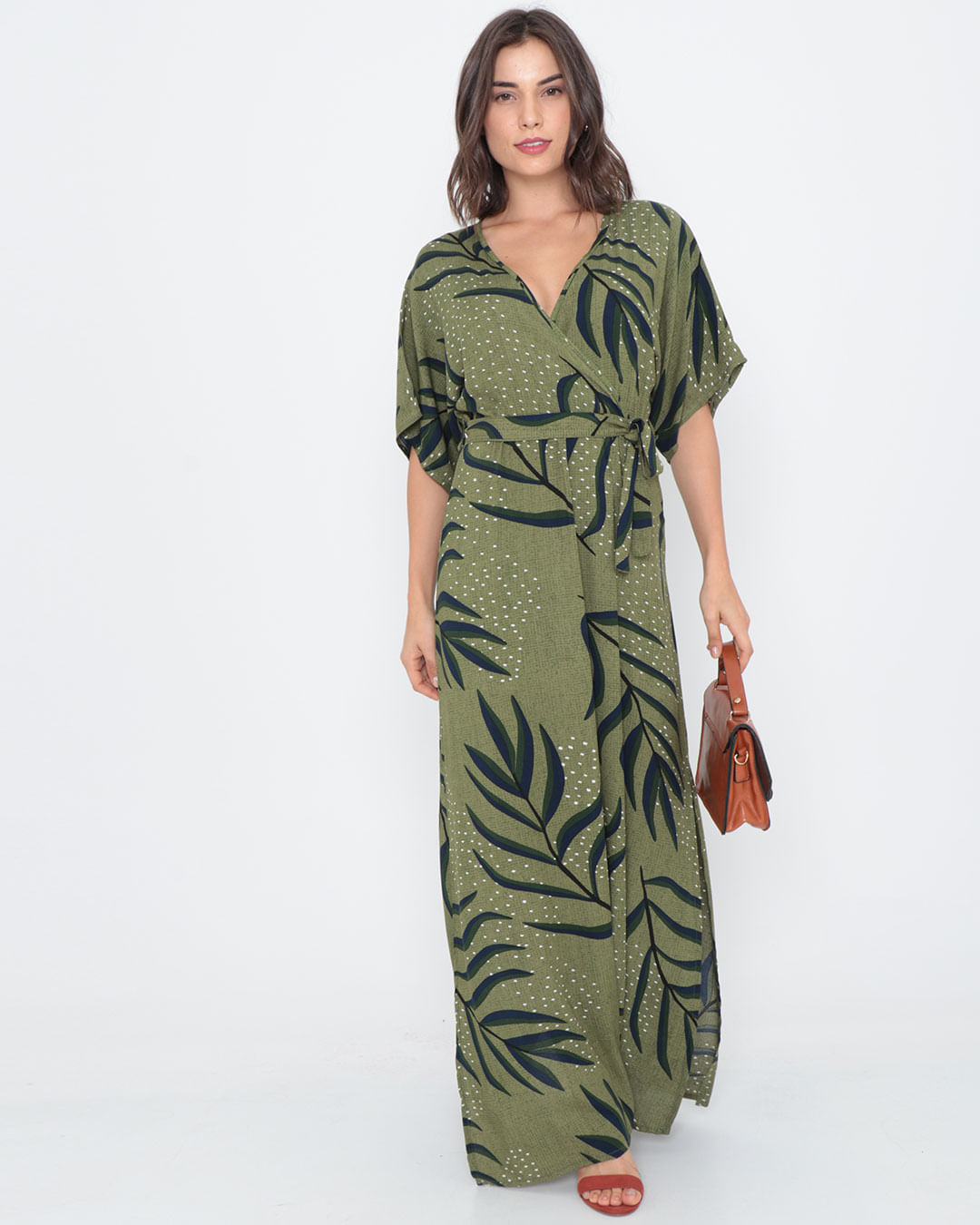 Vestido-Longo-Fenda-Floral-Verde