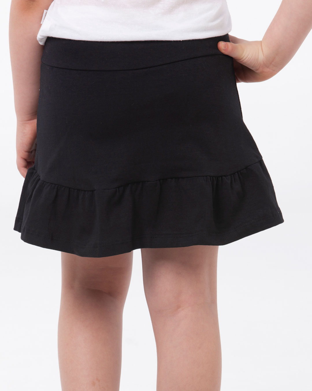 Short-Saia-Infantil-Babado-Preto