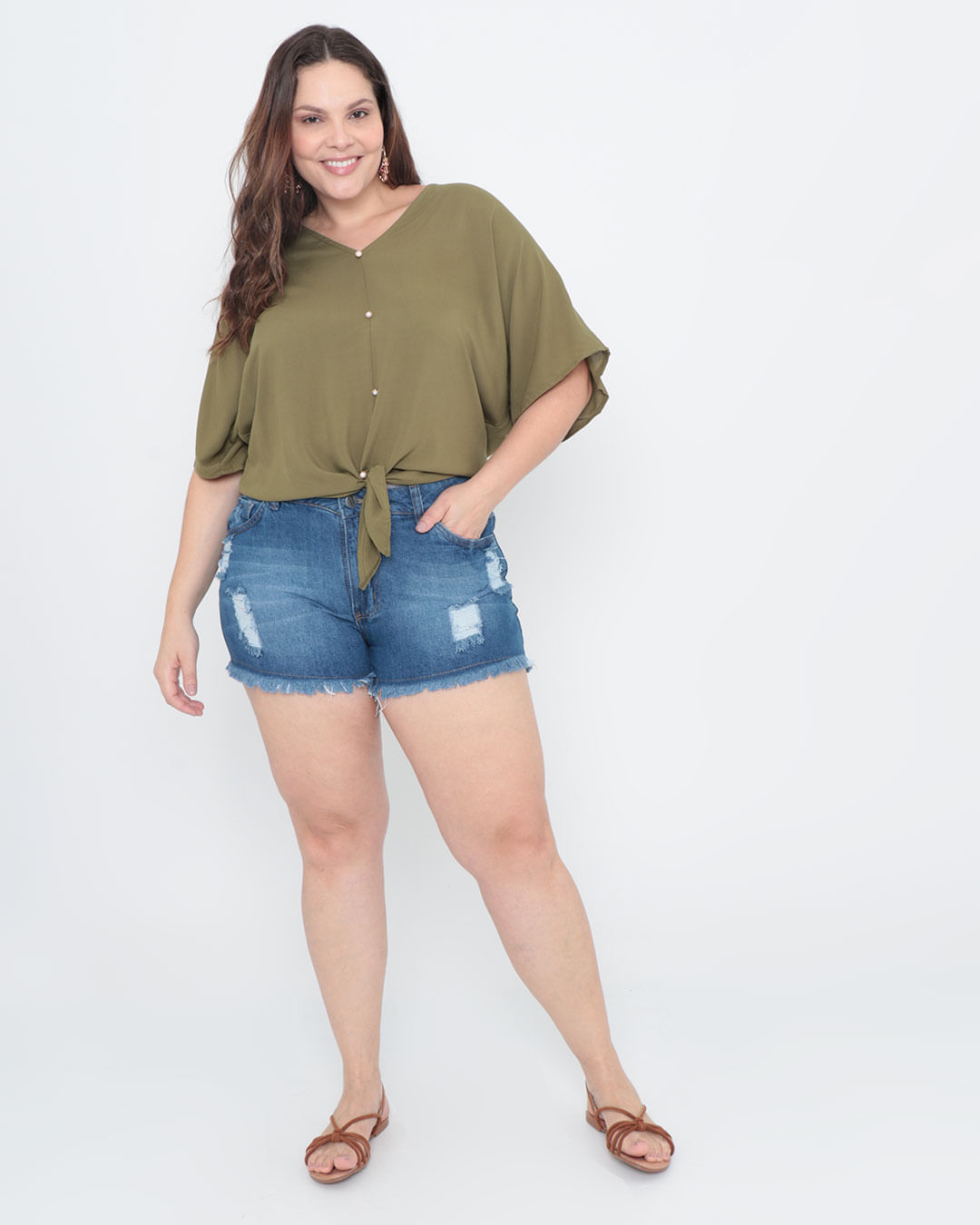Blusa-Plus-Size-Perolas-Amarracao-Verde