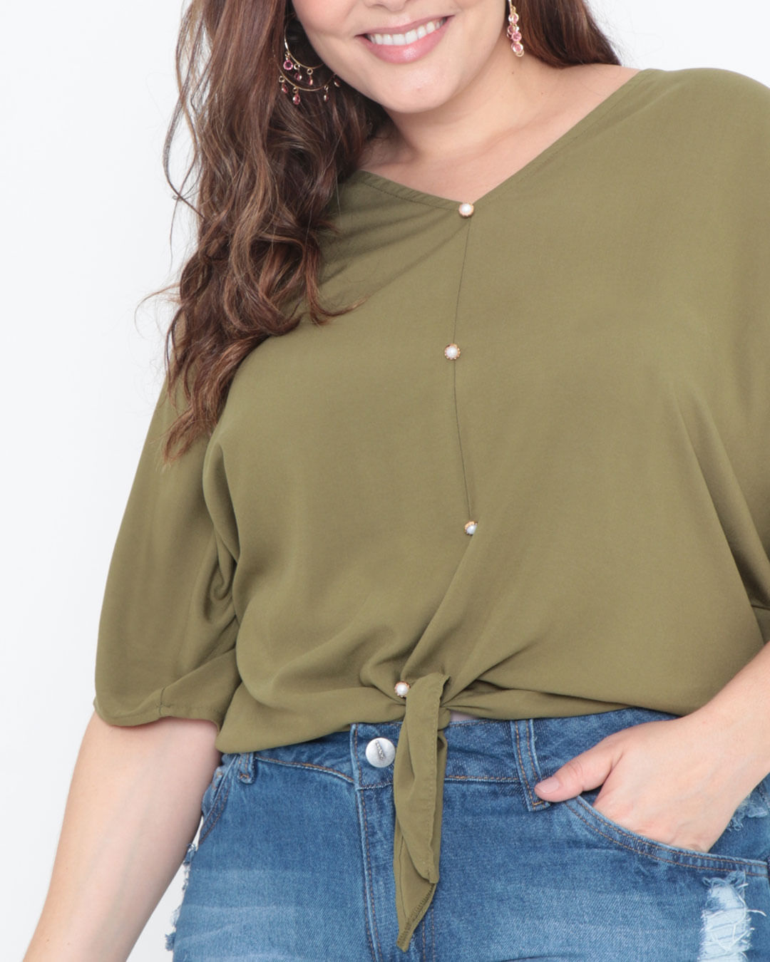Blusa-Plus-Size-Perolas-Amarracao-Verde