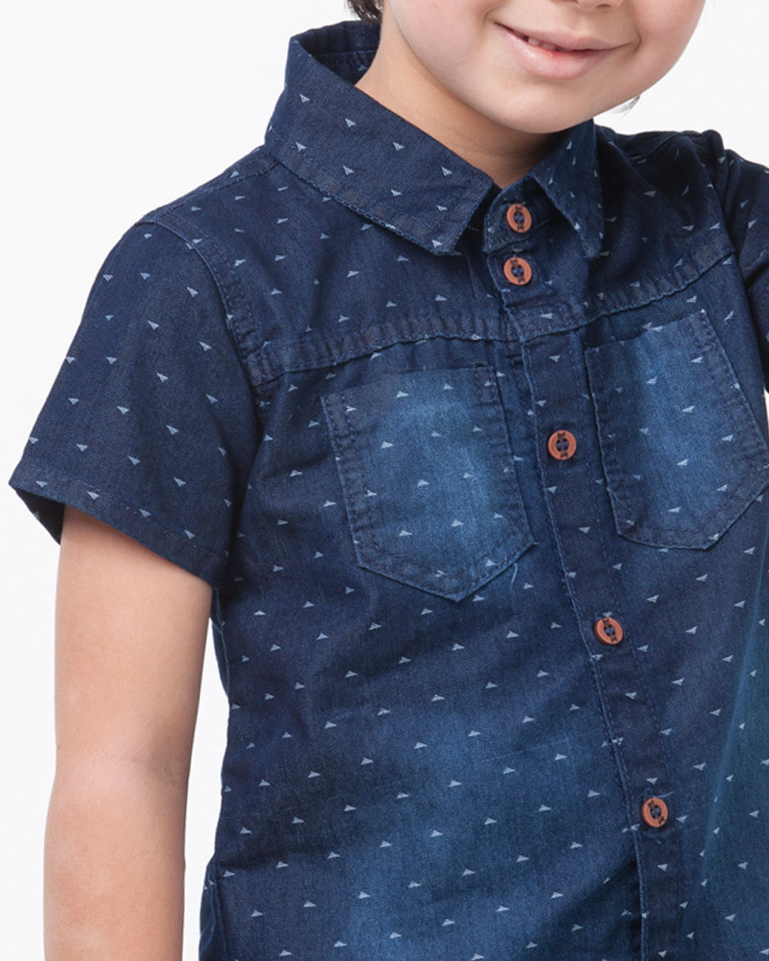Camisa-Jeans-Infantil-Estampa-Triangulos-Azul