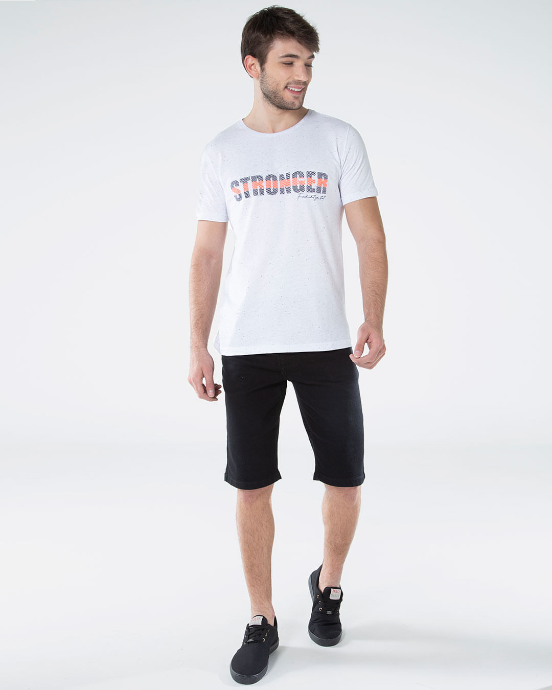 Bermuda-Jeans-Masculina-Preta