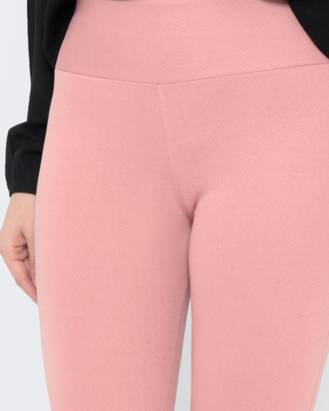 Calca-Feminina-Flare-Malha-Texturizada-Rose