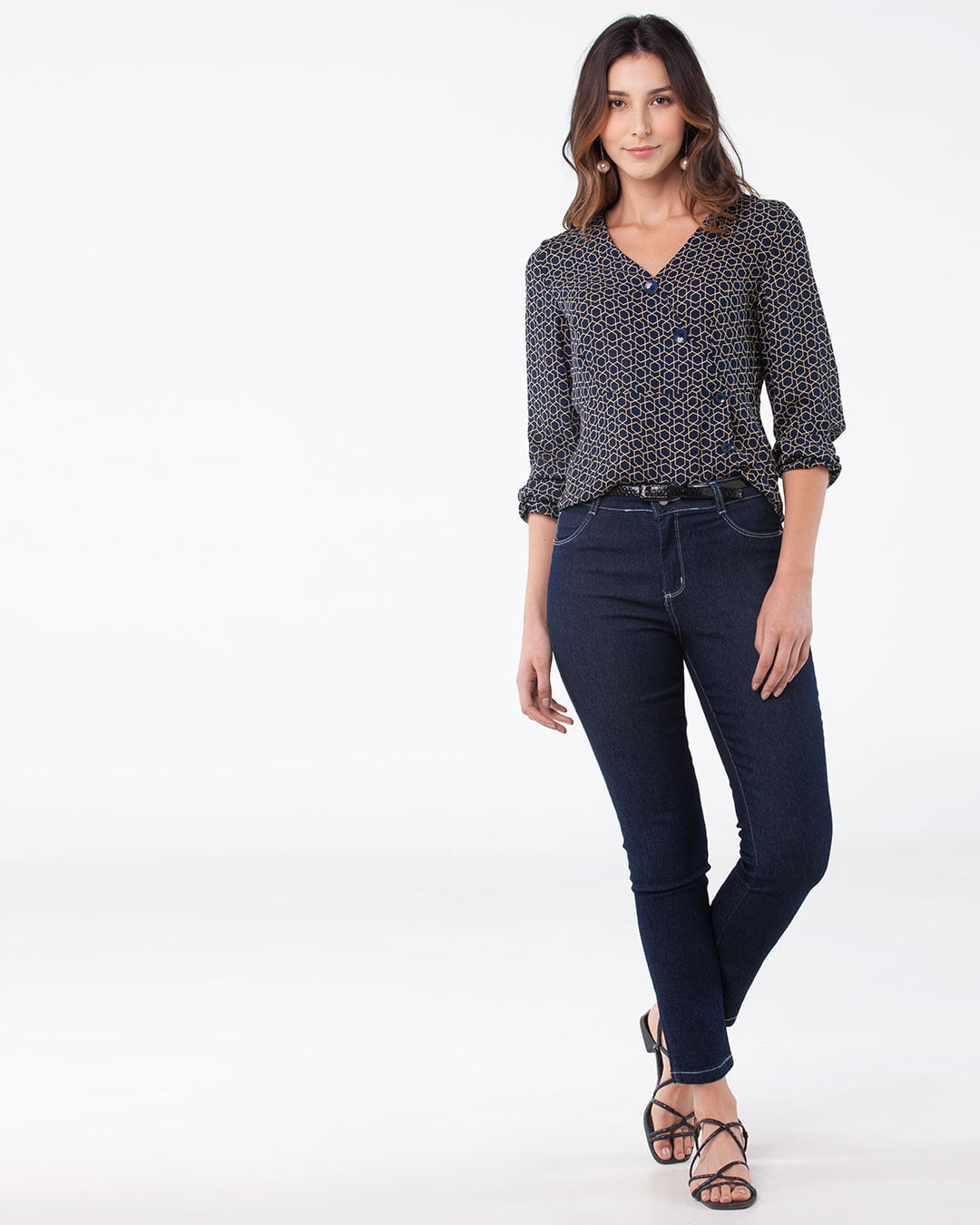 Blusa-Estampa-Geometrica-Azul-Marinho