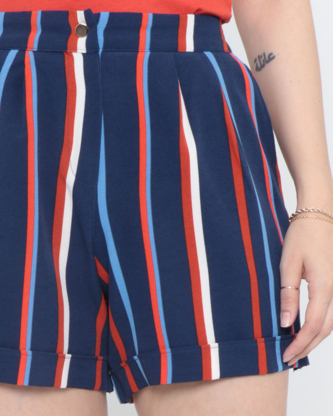 Short-Pregas-Listras-Azul-Marinho