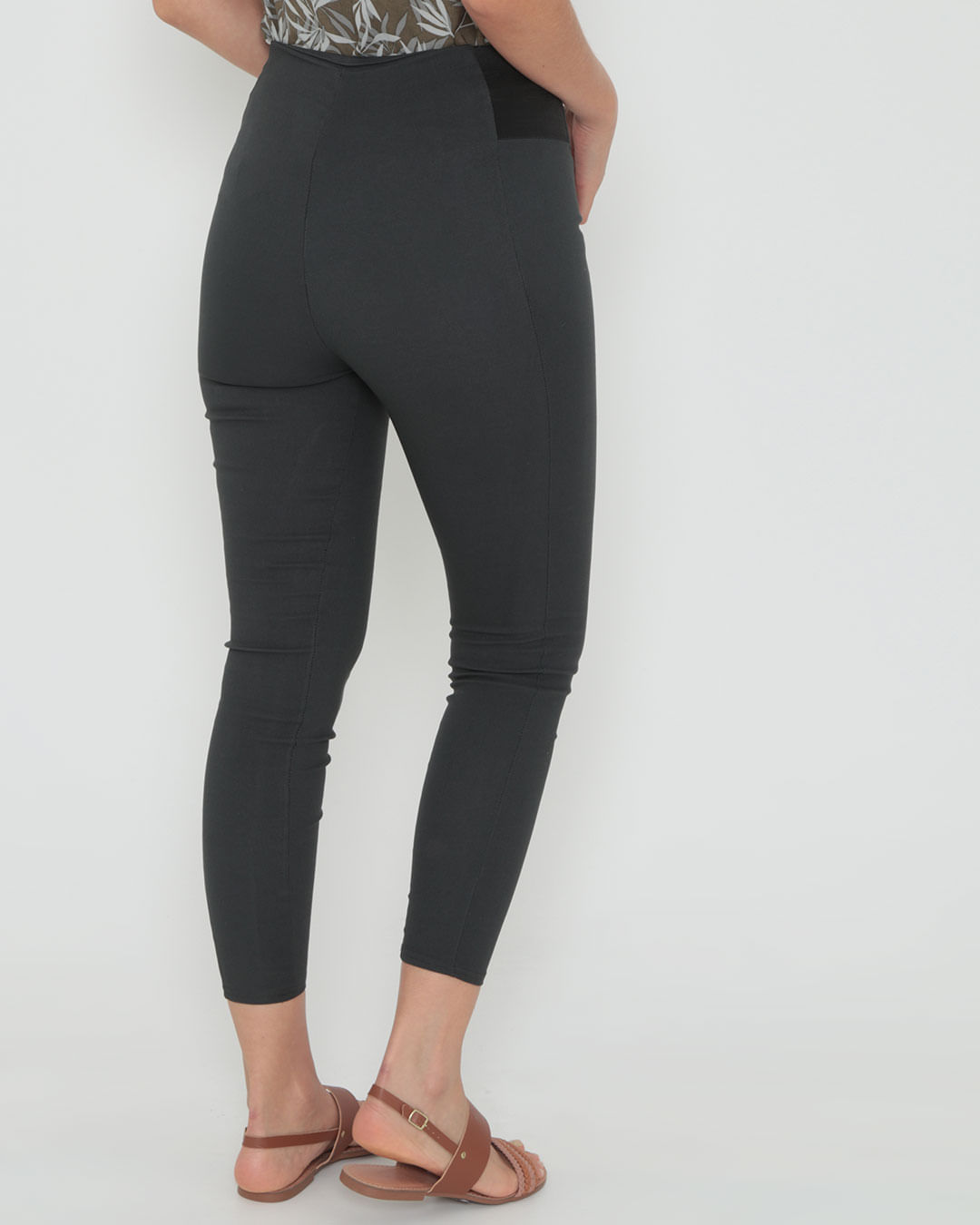Calca-Legging-Feminina-Elastico-Costas-Verde-Escuro