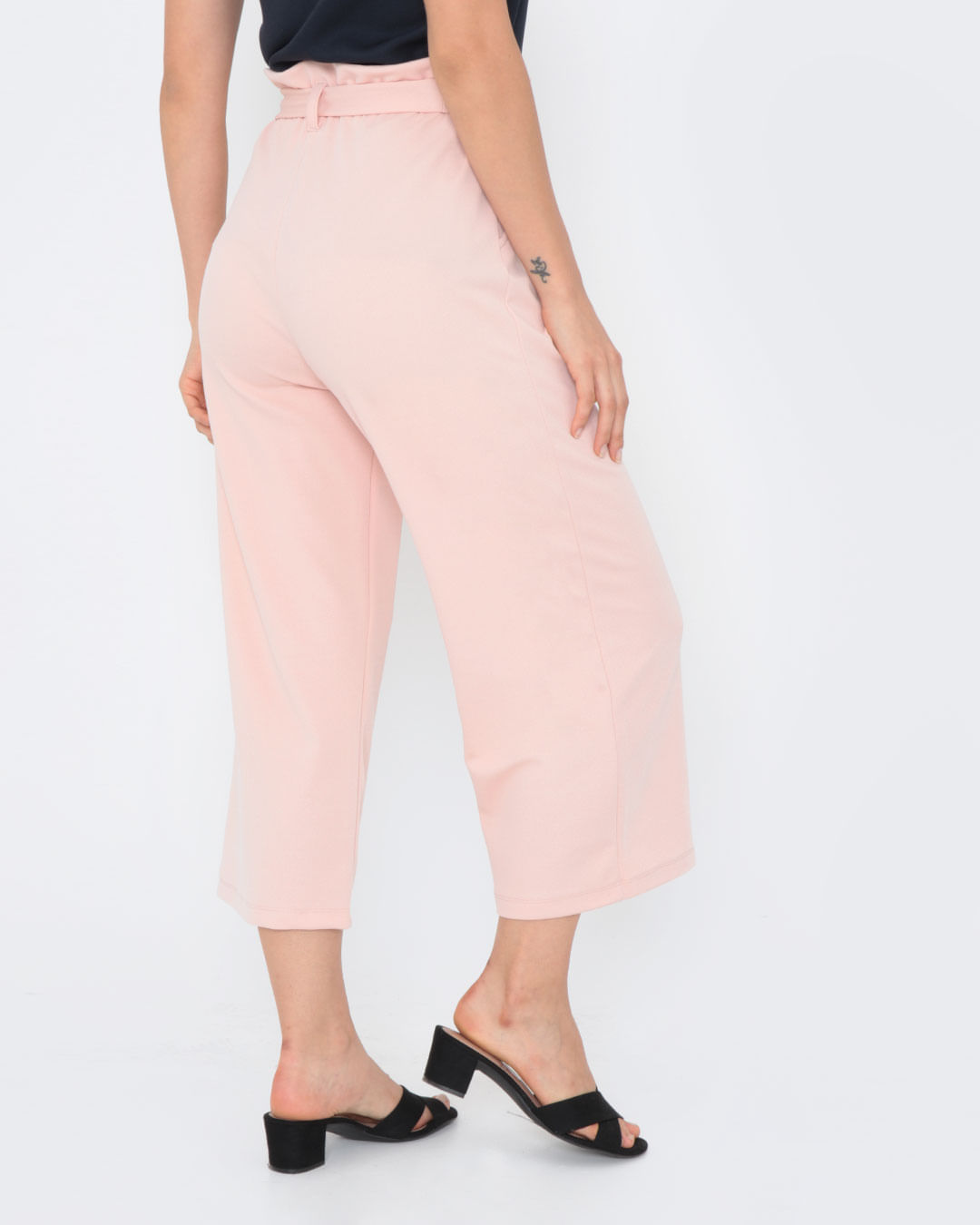 Calca-Feminina-Pantacourt-Clochard-Rosa-Claro