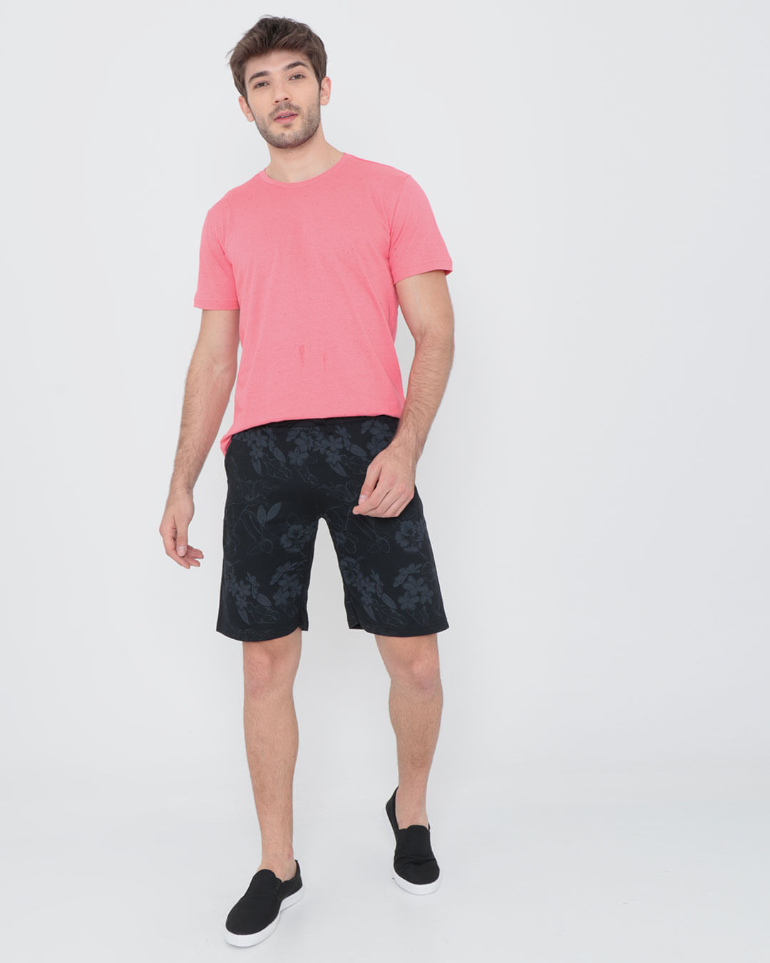 Camiseta-Basica-Manga-Curta-Rosa