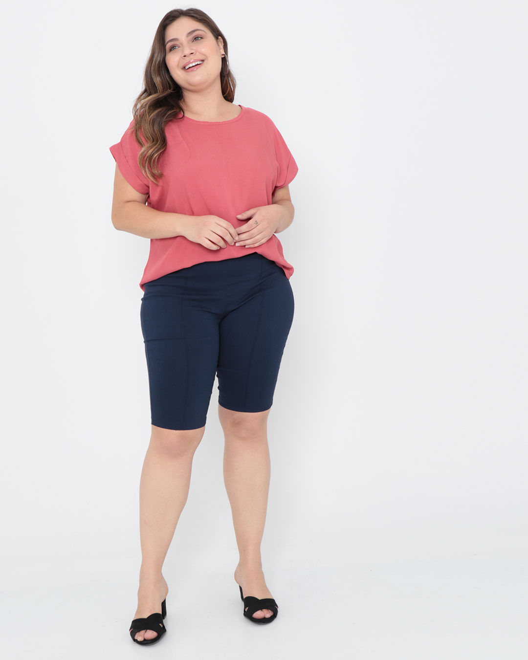 Blusa-Plus-Size-Manga-Dobrada-Rosa