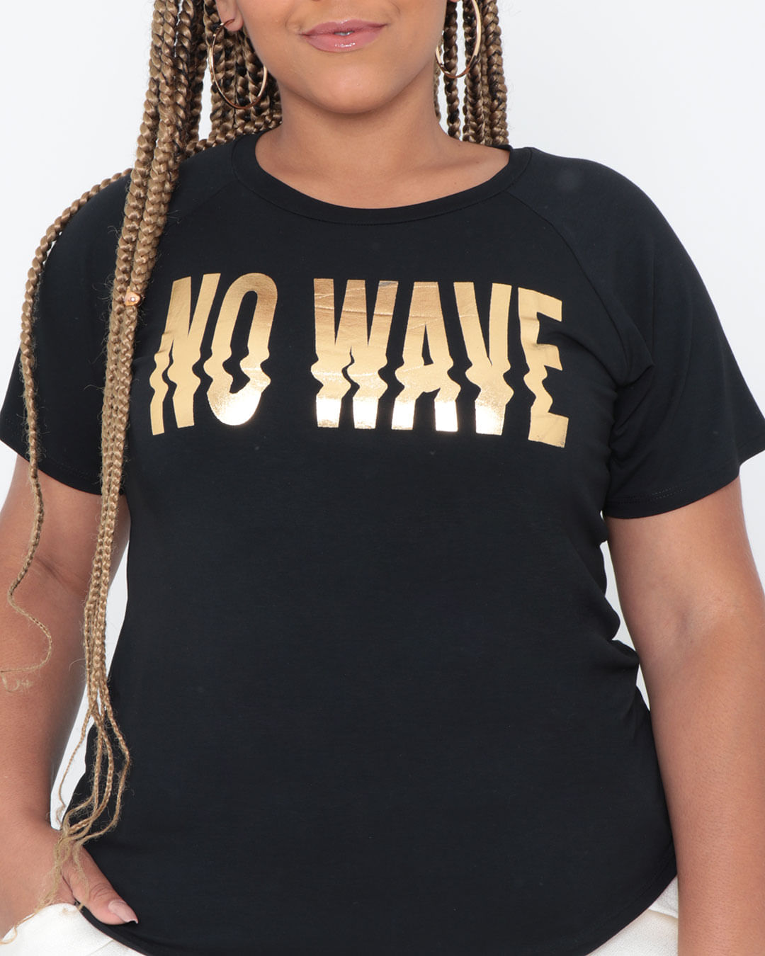 Blusa-Plus-Size-Brilho-Alongada-Preta