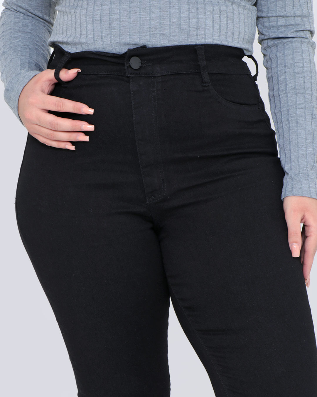 Calca-Sarja-Feminina-Plus-Size-Skinny-Preta
