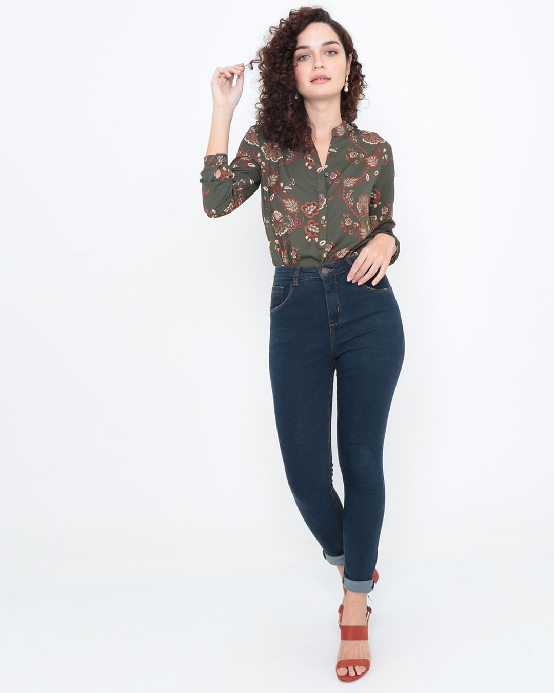 Blusa-Estampa-Floral-Verde