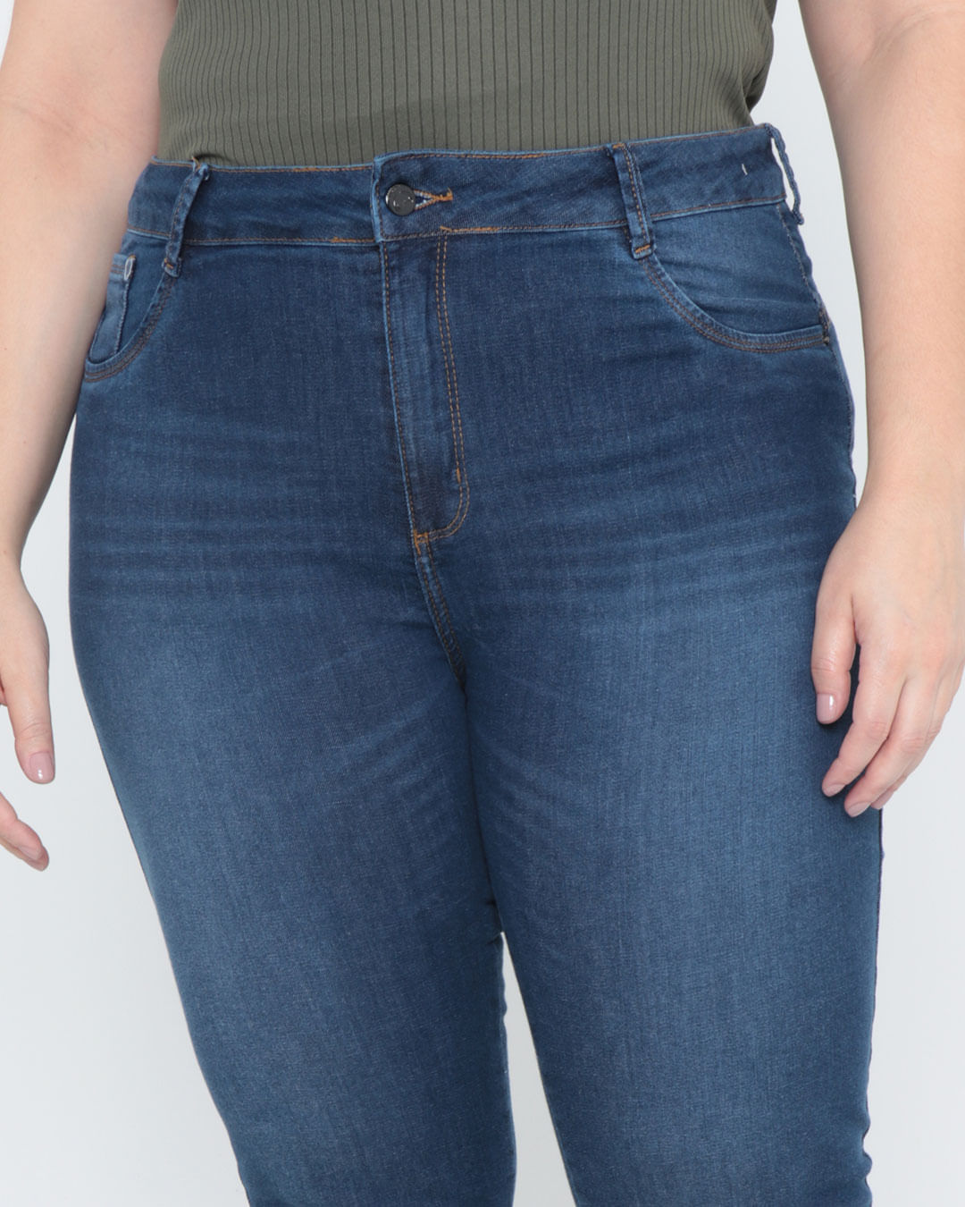 Calca-Jeans-Feminina-Plus-Size-Cigarrete-Stretch-Bokker-Azul