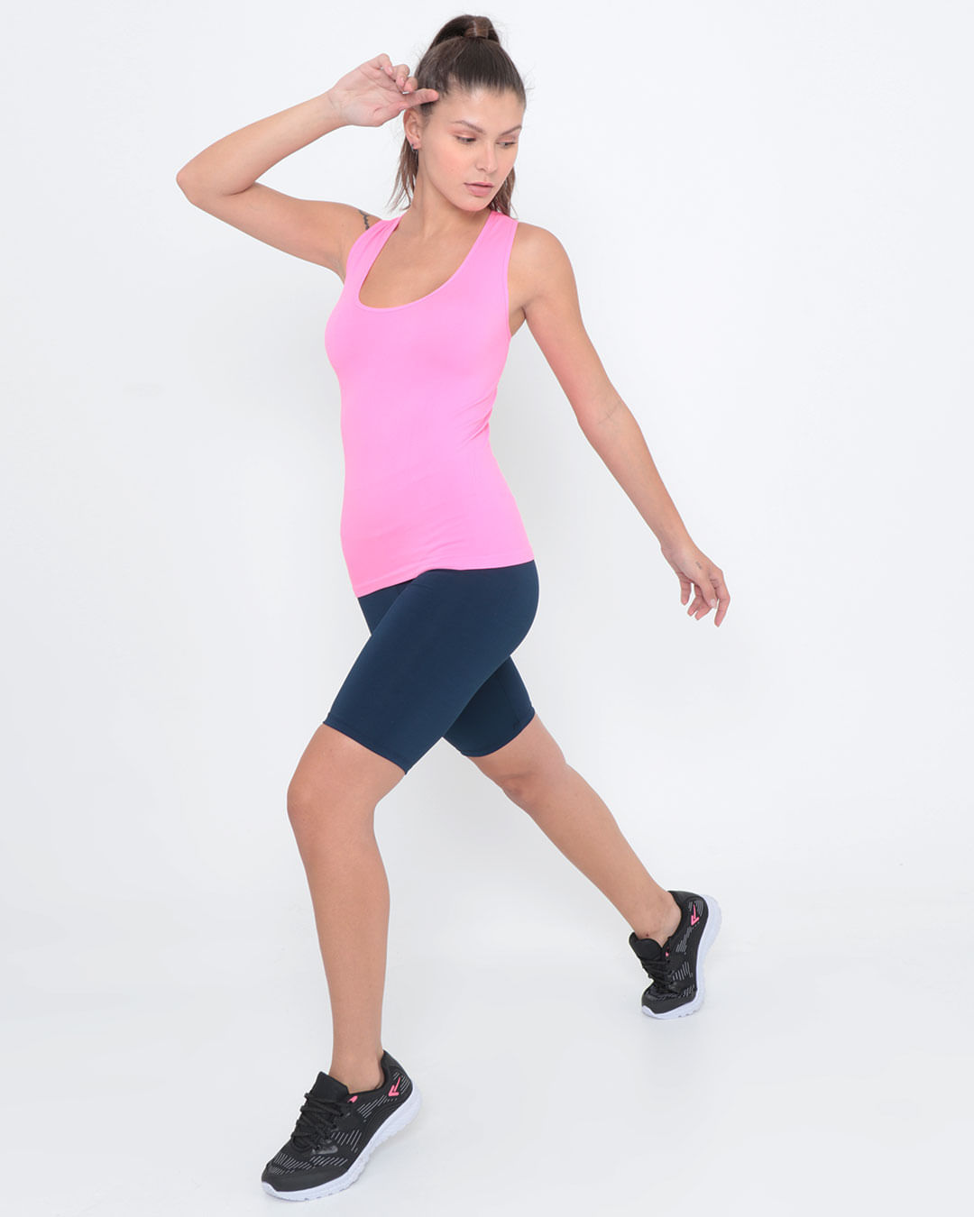 Regata-Feminina-Fitness-Confort-Basica-Neon-Rosa