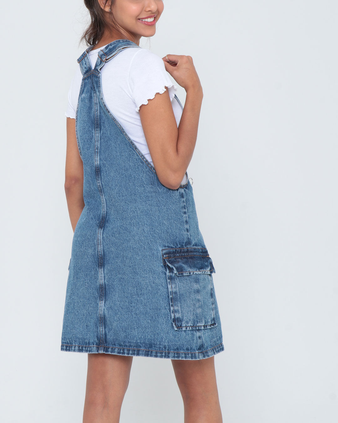 Salopete-Jeans-Com-Bolsos-Laterais-Azul
