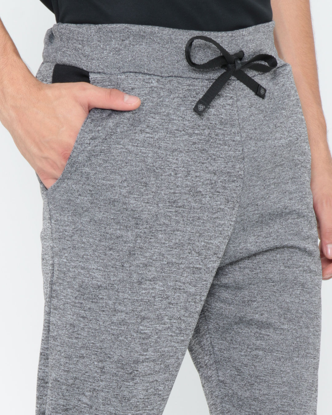 Calca-Masculina-Recortes-Mescla-Cinza