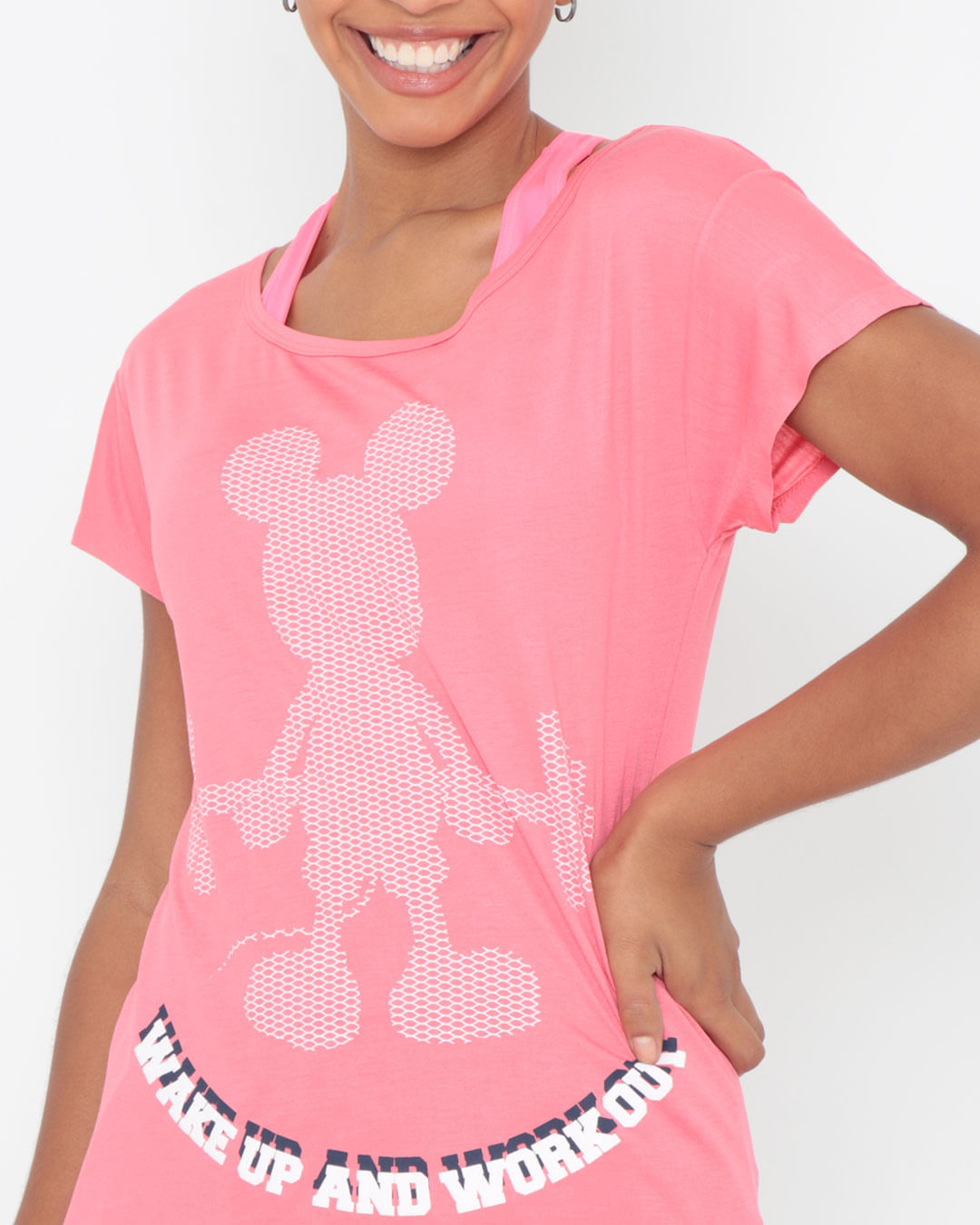 Blusa-Fitness-Minnie-Mouse-Disney-Rosa