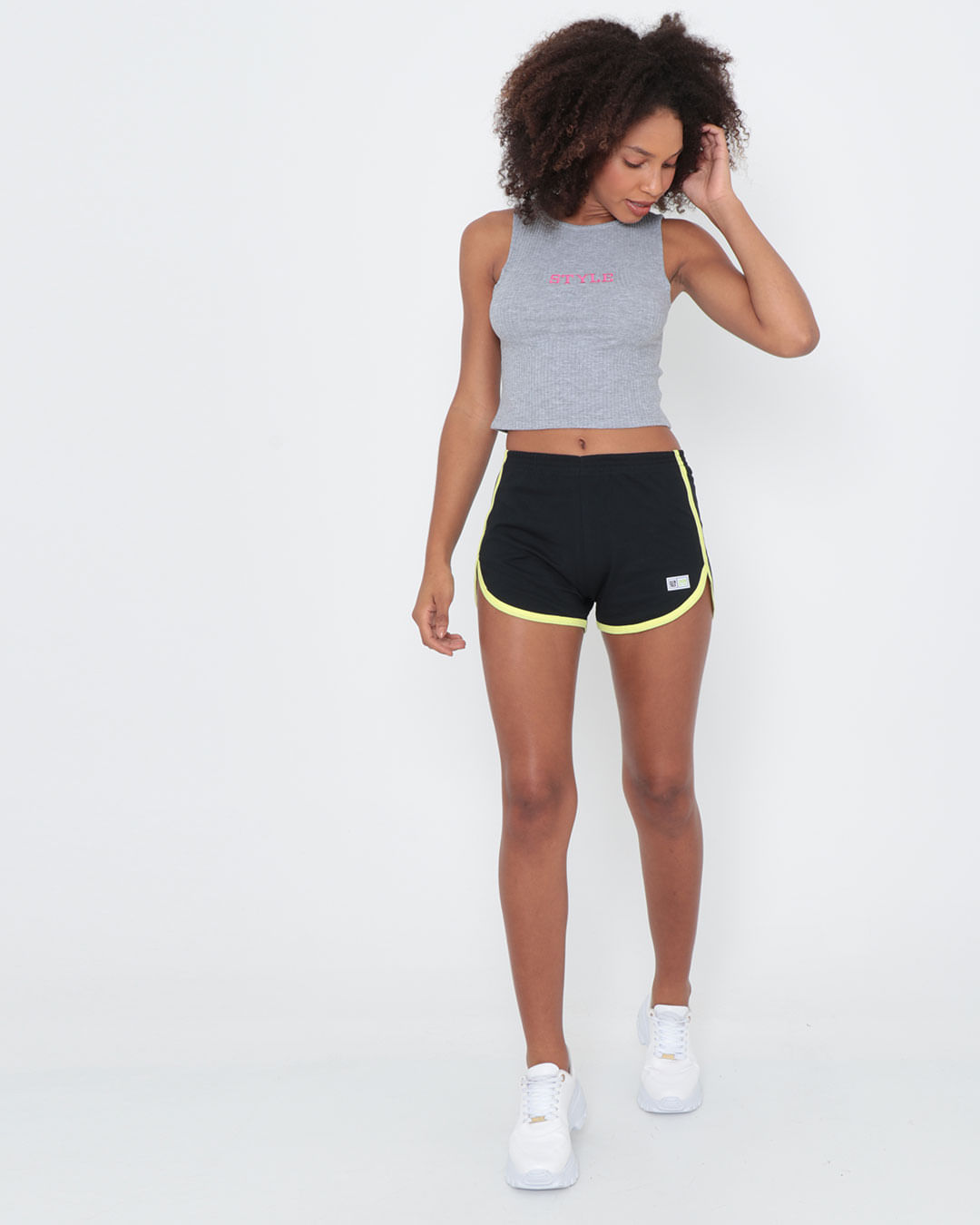 Regata-Bordado-Cropped-Cinza