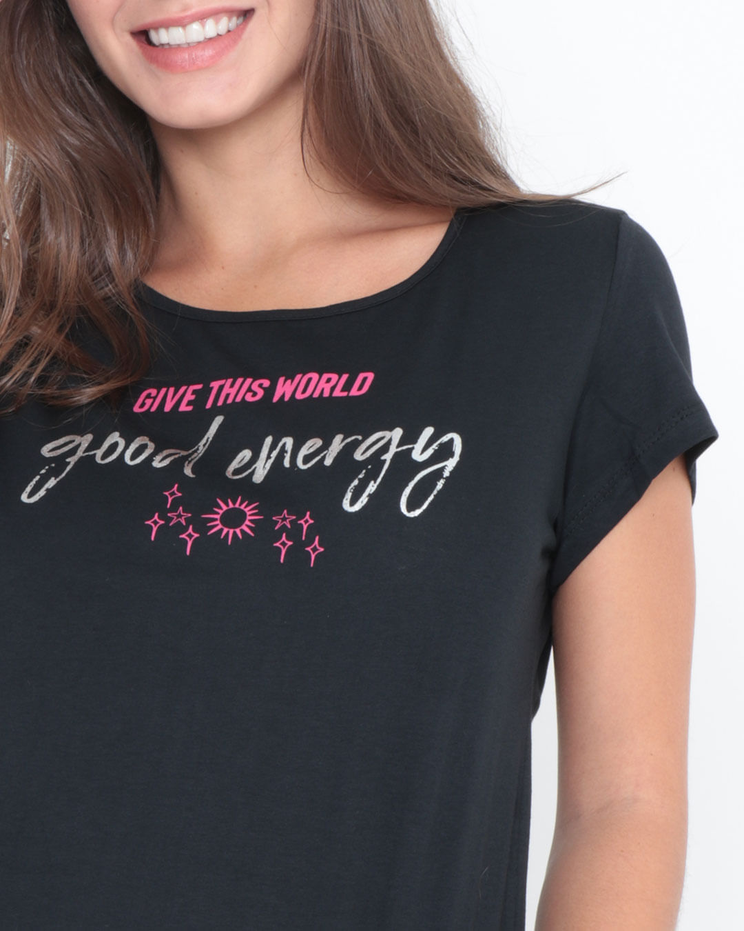 Blusa-Manga-Curta-Estampada-Preta