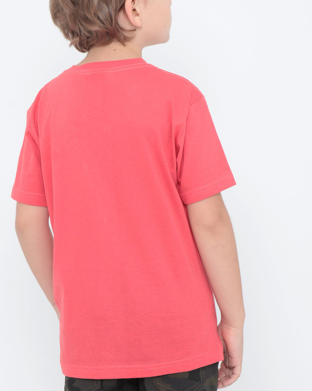 Camiseta-Infantil-Basica-Coral