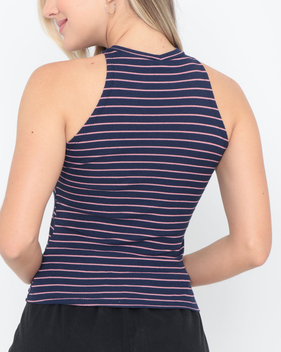Regata-Feminina-Listrada-Azul-Marinho