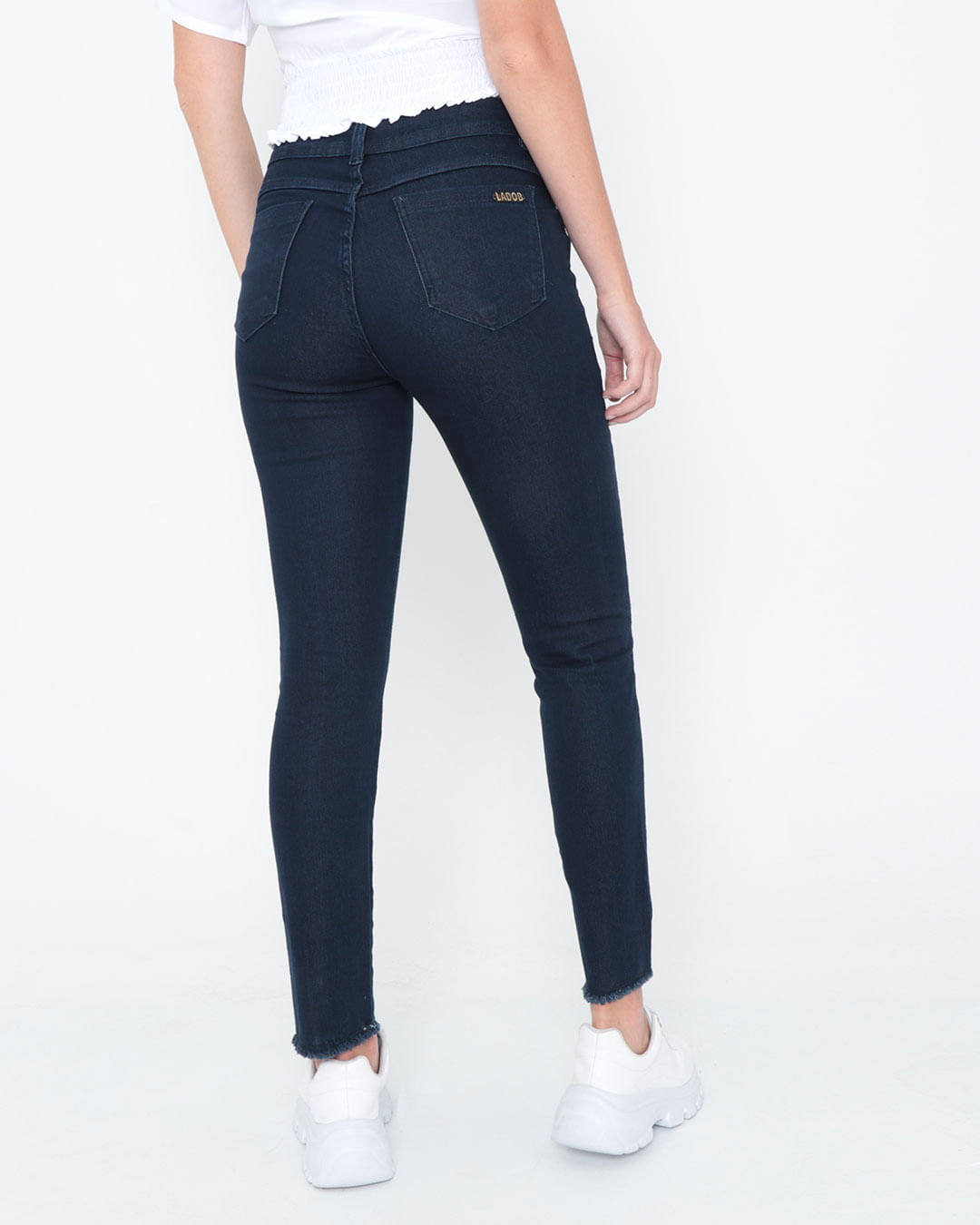 Calca-Jeans-Feminina-Ziper-Cigarrete-Azul