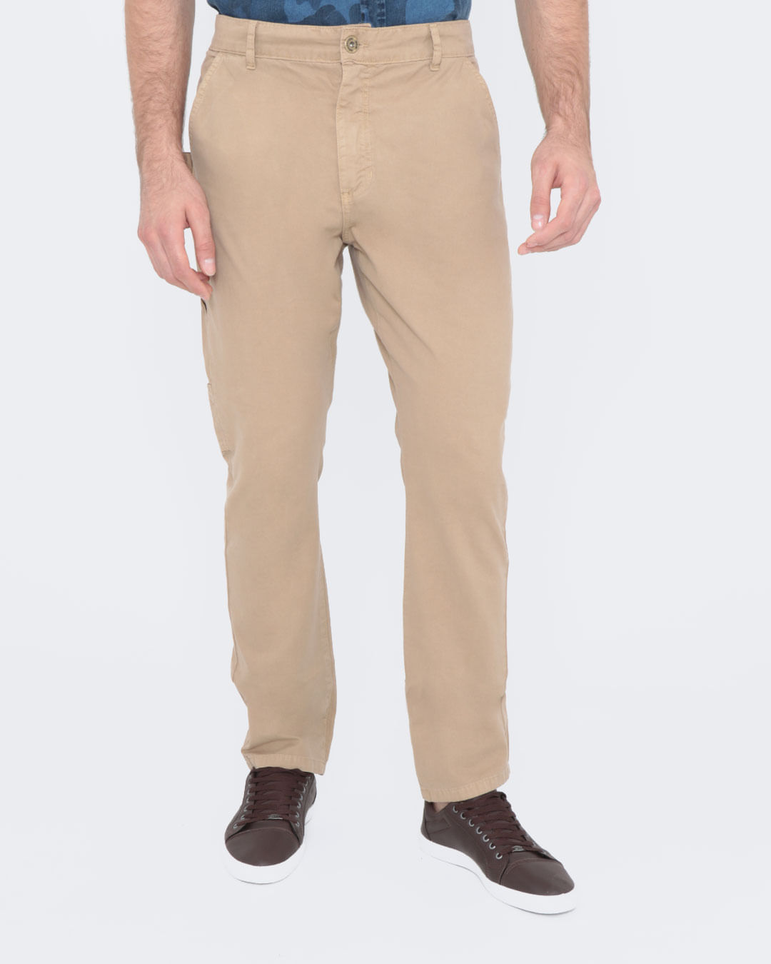 Calca-Sarja-Masculina-Carpinteira-Bege